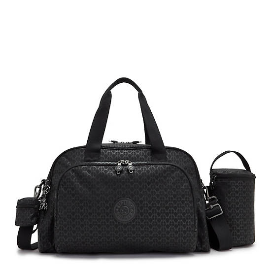 Kipling Camama Printed Diaper Bag Vesker Svarte | NO 1965OK